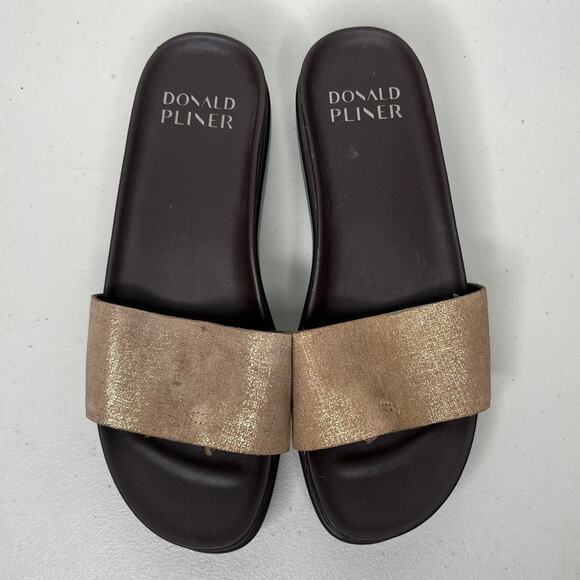 Donald Pliner Platform Sandals Size 7 - Picture 10 of 11